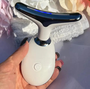 Radiant Skin Facial Massager, 7-Color Microcurrent Face & Neck Toner